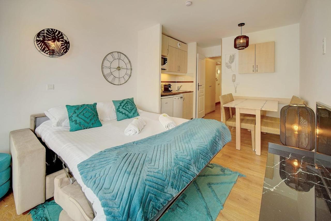 Immogroom - 2 Rooms - Renovated - Pool - Air Conditioning - Parking - Wifi Cannes Ngoại thất bức ảnh